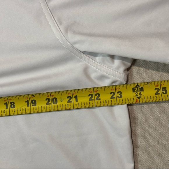 Chubbies The Weekend Has Arrived Men's Large Golf Stretch Polo Shirt White Sz XL - Picture 6 of 6